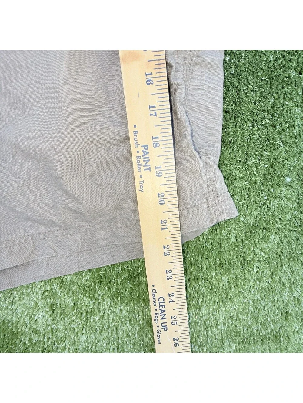 Carhartt Shorts Mens 40 Brown Tan Relaxed Fit Work Wear Cargo